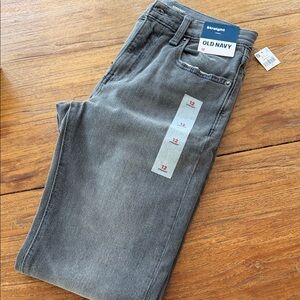 Old Navy Boys Straight Jeans in Charcoal